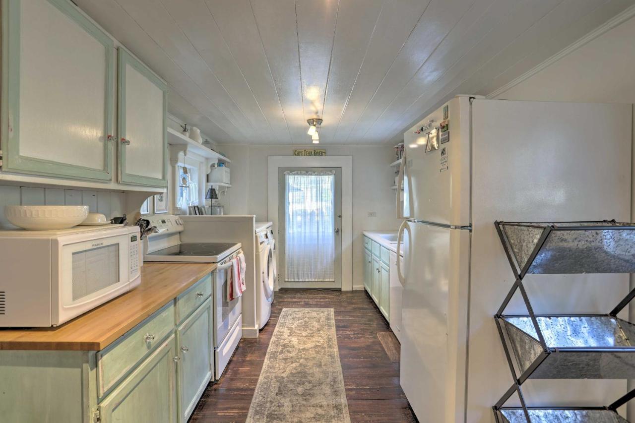 Coastal, Walkable Home In Historic Southport! Buitenkant foto