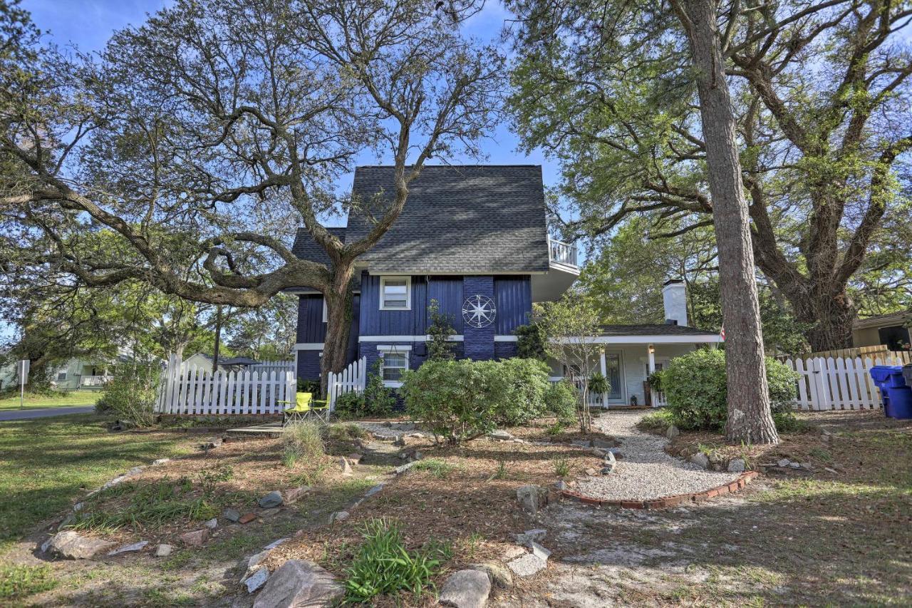 Coastal, Walkable Home In Historic Southport! Buitenkant foto